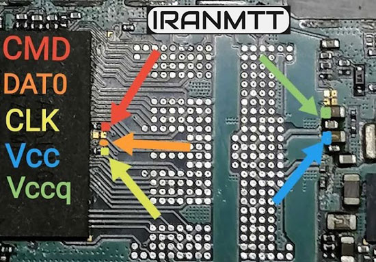 Xiaomi Redmi 5A ISP EMMC PinOUT Test Point EDL Mode 9008, 49% OFF