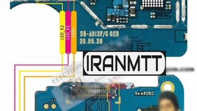 مسیر بک لایت سامسونگ A01 CORE A013F