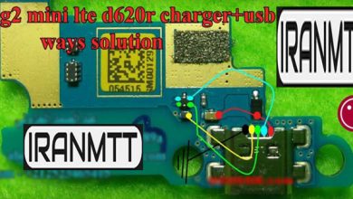 مسیر شارژ LG G2 Mini D620R