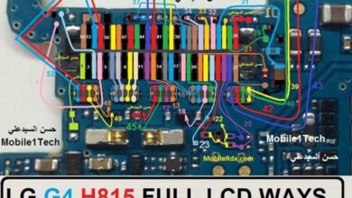 مسیر ال سی دی LG G4 H815