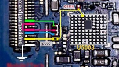 مسیر تاچ سامسونگ A5 A510F