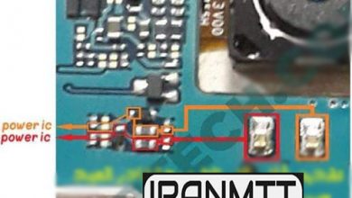 مسیر اسپیکر سامسونگ j2 J200F