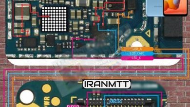 مسیر بک لایت سامسونگ A11 A115F