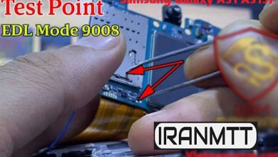 تست پوینت سامسونگ A31 A315F