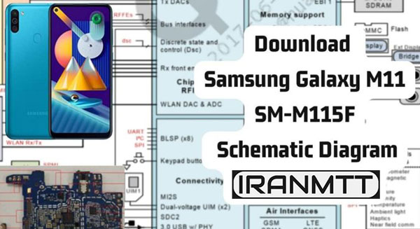 شماتیک Samsung M11 SM-M115F