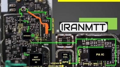 مسیر آنتن Redmi 8A