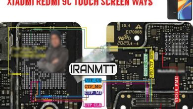 مسیر تاچ Redmi 9C