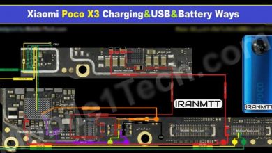 مسیر شارژ Poco X3
