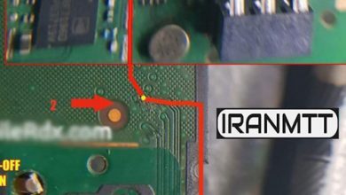 مسیر کلید پاور Nokia 220 RM-969
