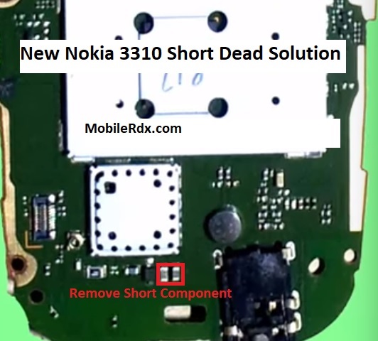 مشکل اتصال کوتاه Nokia 3310 2017