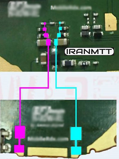 مسیر اسپیکر Nokia 3310