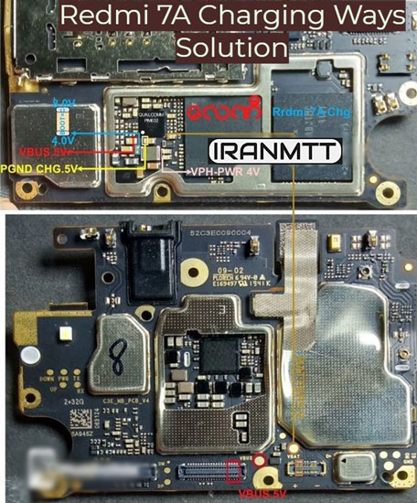 مشکل شارژ Redmi 7A