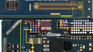 مسیر اسپیکر Samsung A12