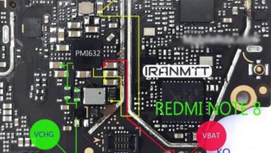 مسیر باتری Redmi Note 8