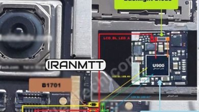 مسیر بک لایت Mi A2 Lite