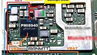 مسیر بک لایت Redmi 5