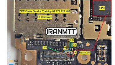 مسیر تاچ Mi 6X