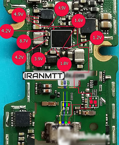 مسیر شارژ Honor 4X