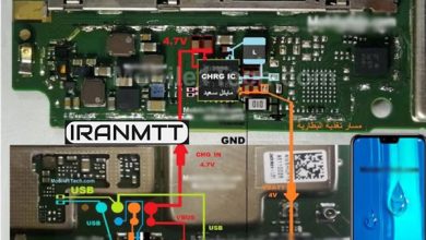 مسیر شارژ Huawei Y9 2019