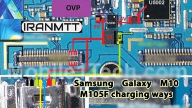 مسیر شارژ Samsung M10
