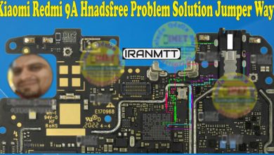 مسیر هندزفری Redmi 9A
