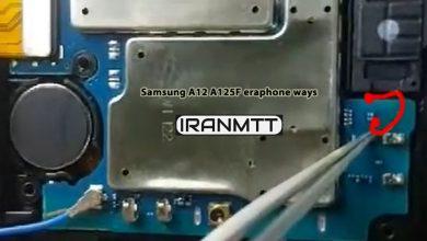 مسیر کپسول گوشی Samsung A12