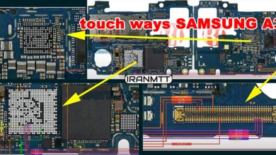 مسیر تاچ Samsung A32