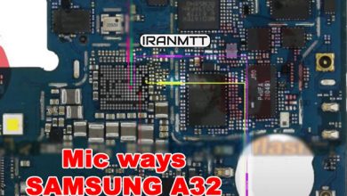 مسیر میکروفن Samsung A32