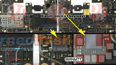 مسیر کلید poco x3