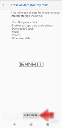 هارد ریست NOKIA 3-2