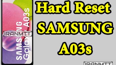 هارد ریست سامسونگ A03s