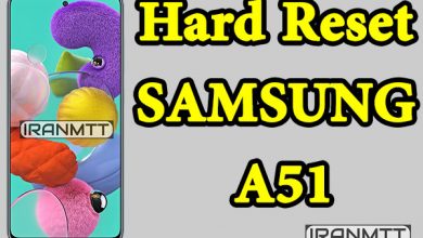 هارد ریست سامسونگ A51
