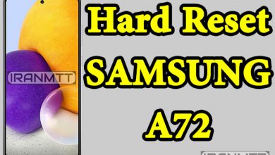هارد ریست سامسونگ A72