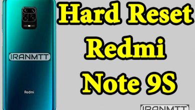 هارد ریست شیائومی Redmi Note 9S