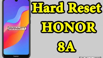 هارد ریست گوشی HONOR 8A