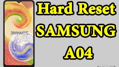 هارد ریست گوشی سامسونگ A04