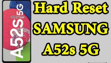 هارد ریست سامسونگ A52s
