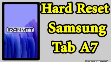 هارد ریست تبلت سامسونگ Tab A7